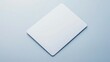 © MakoPoko - Sleek Blank White Credit Card for Financial Mockups and Branding Projects