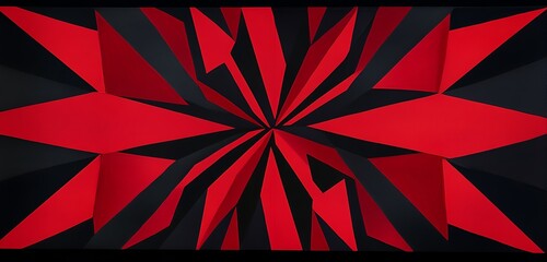 Wall Mural - Bold Geometric Background Pattern