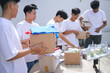 © Gatot - Portrait Of Young Student Working Together For Humanitarian Event