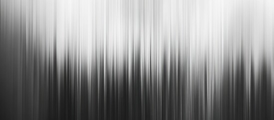 Poster - Abstract vertical lines in shades of black, white, and gray creating a textured gradient effect, with light transparency at the top and darker tones below.