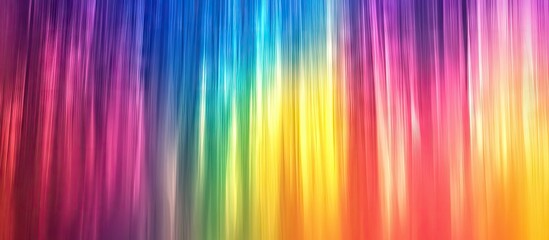 Aufkleber - Colorful vertical gradient stripes in vibrant hues of pink, blue, yellow, and green creating a lively and dynamic abstract background.