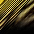 © Worapong - Vibrant Yellow Pattern Overlay on Deep Black Background