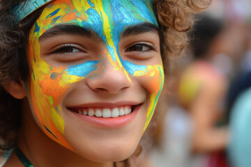 Brazil, Carnival - Celebration Event, Street, Facial Expression, Street Party