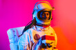 © oneinchpunch - Cinematic image of an astronaut.