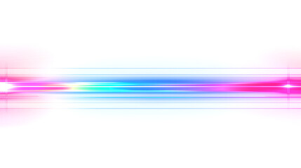Wall Mural - colorful energy light beams with glowing effect – transparent background