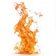 © MahmudulHassan - Fire flames isolated on white background