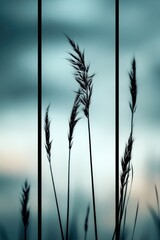 Wall Mural - Tall Grass Couple