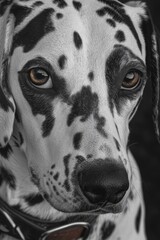 Wall Mural - Dalmatian Dog Face