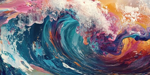 Poster - Large Ocean Wave