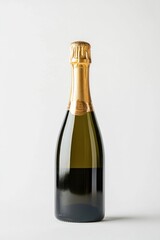 Canvas Print - Bottle of Champagne on Table