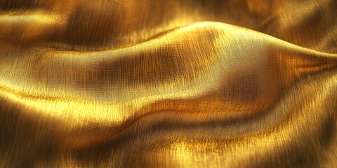 Wall Mural - Gold Cloth Close Up