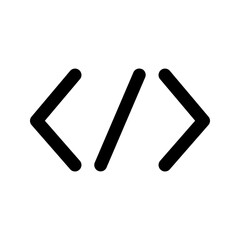 coding line icon
