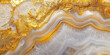 © AI_images - Abstract gold agate texture background with shimmering metallic hues and intricate patterns. A luxurious and opulent design ideal for premium concepts.