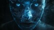 © Tyoma - A woman's face is shown in a blue and green color scheme