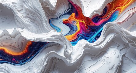 Wall Mural - abstract background