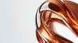 © lisa - Abstract Amber Liquid Swirls Design