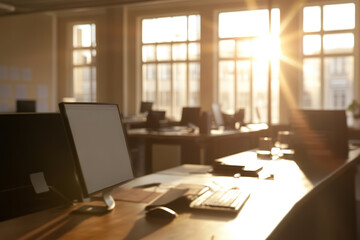 Wall Mural - Modern interior of business office room