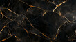 © Faris - Luxurious Black Marble Texture with Gold Veins – High-Resolution Background for Branding and Design