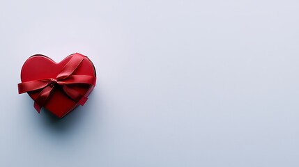 Heart-shaped pink gift boxes with ribbons on a white background, viewed from above, perfect for celebrating Mother's Day or Women's Day
