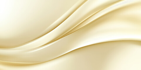 Wall Mural - Soft ivory silk background with delicate light reflections and smooth texture, exuding sophistication.