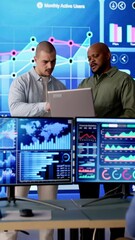 Poster - Monitor Control Server At Data Center
