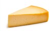 © Patchayanit  - Close-Up of Delicious Yellow Cheese Slice on White Background