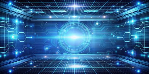 Abstract technology background with digital elements and futuristic design, digital, technology, abstract, background