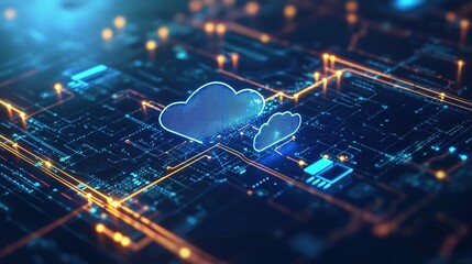 Digital Cloud Network Data Storage Technology Abstract