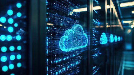 Digital Cloud Computing Network Data Server Technology