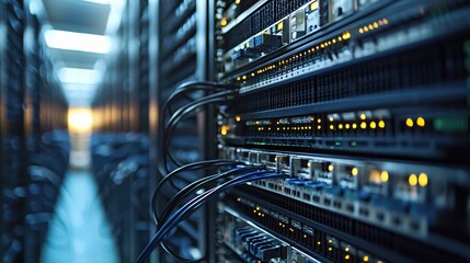 Data Center Server Room Network Technology Infrastructure
