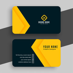 Wall Mural - trendy professional business card template a perfect stationery