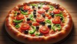 © Prem - Freshly Baked Chij Pizza with Toppings