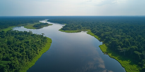 Wall Mural - Rainforest Relaxing fluid imagery for