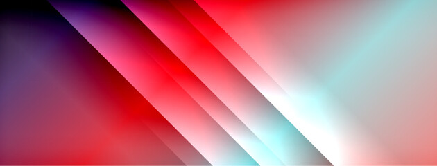 Wall Mural - colorful gradient with lines made of shadow and light. creative background