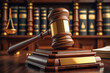 © Tipapat - Judge's Gavel in Courtroom During Legal Proceeding