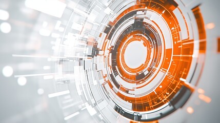 Fototapete - Digital background perfect for tech processes, neural networks, artificial intelligence, data transfer and security, ai generated background for digital storage, multimedia presentations