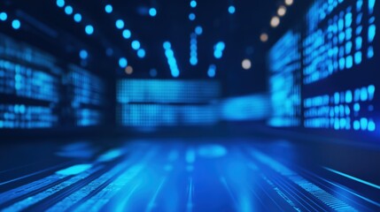 Aufkleber - Digital background perfect for tech processes, neural networks, artificial intelligence, data transfer and security, ai generated background for digital storage, multimedia presentations