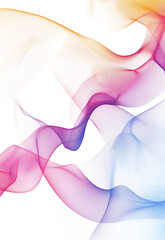 Wall Mural - abstract wave background with blue curves and light patterns shape, wave, pattern, design, light, il