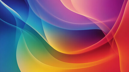 Wall Mural - a blurred gradient background with a blue, purple, and pink color scheme. vibrant gradient colors ba