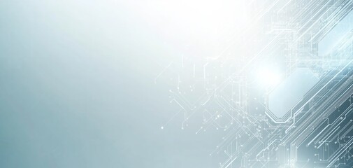 Aufkleber - Digital background perfect for tech processes, neural networks, artificial intelligence, data transfer and security, ai generated background for digital storage, multimedia presentations