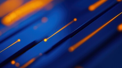 Fototapete - Digital background perfect for tech processes, neural networks, artificial intelligence, data transfer and security, ai generated background for digital storage, multimedia presentations