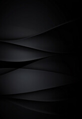 Wall Mural - abstract black wave pattern background abstract black wave futuristic background