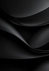 Wall Mural - abstract black pattern and dynamic background poster luxurious black lines on a gradient background.