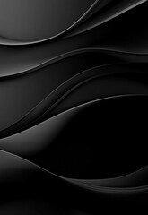 Wall Mural - luxurious black lines on a gradient background a black and white photo of a black and white wave