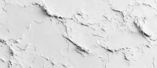 Aufkleber - Textured white wall surface with uneven plaster details and copy space for design purposes