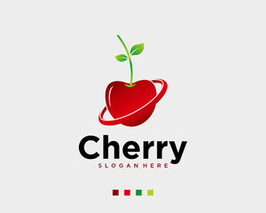 Sticker - Cherry planet logo