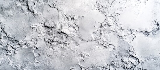 Poster - Textured white surface with abstract cracks and patterns, suitable for background use, with ample Copy Space.
