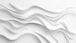 © Nenone - Curved elements, white abstract background, Close up of a white glued paper presenting an abstract background with ample copy space image