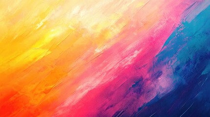 Poster - Vibrant Color Gradient Background with Bright Hues Ideal for Text Overlay and Art Displays in Modern Design Projects