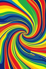 Wall Mural - swirl abstract graphics pattern.